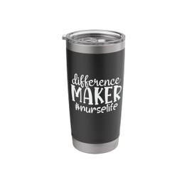 Difference Maker Nurse Life International Nurse Day Stainless Steel Insulated Tumbler