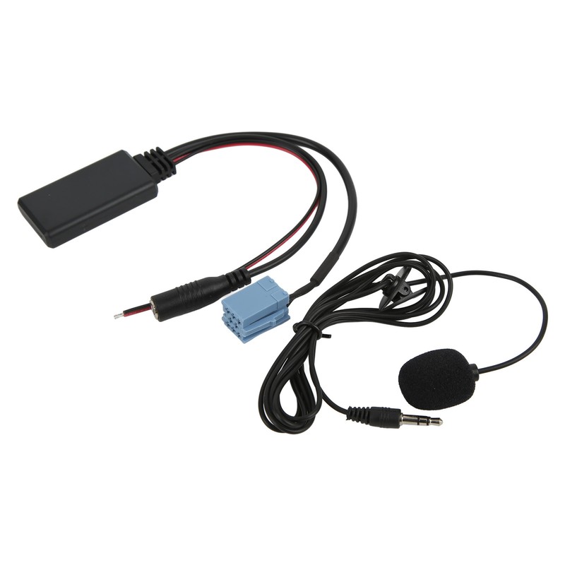 Bluetooth5.0 AUX IN Cable 3.5mm Jack ISO 8Pin 7 607