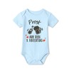 BesserBay Baby Romper Bodysuit Short Sleeve First Father's Day Gift
