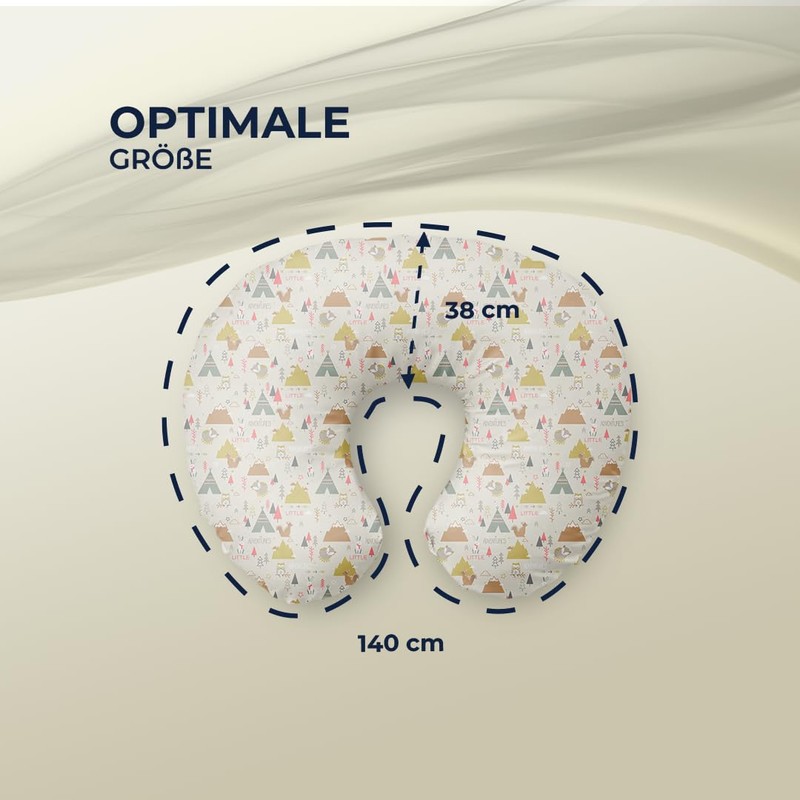 joyfill Breastfeeding Pillow Buddy Micro Beads (5064 Little Adventure)