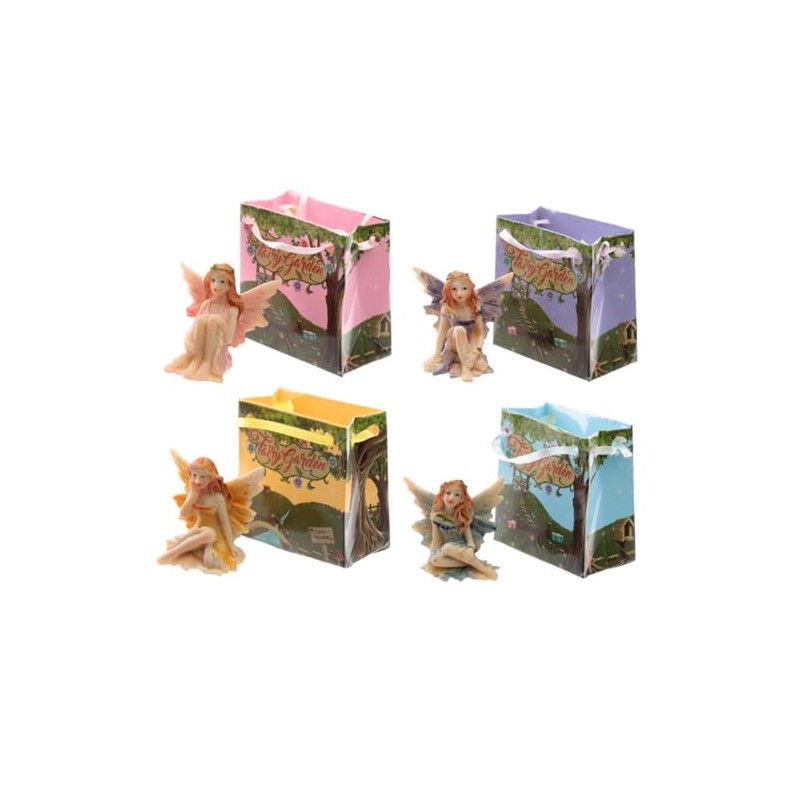 Puckator Flower Fairy Garden Fairy in a Mini Gift Bag