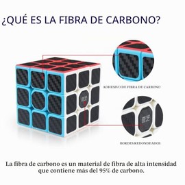 Cubo de velocidad 3x3-adhesivo de fibra de carbono suave Cubo mágico 3x3x3 rompecabezas juguetes