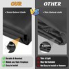 CADARA Fireplace Blocker Blanket Stops Overnight Heat Loss, Fireplace Draft