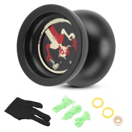 Alloy Yoyo Ball Unresponsive Bearing Stable Speed Long Time Rotation Yoyo Toy for Children Over 14 Years Old