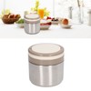 304 Stainless Steel Porridge Box Portable Round Insulated Lunch Container