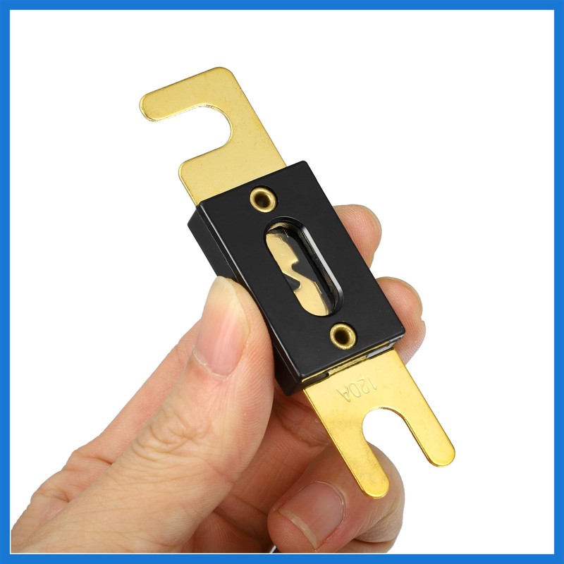 VekAuto 2pcs Fuse Replacement 120A ANL Fuses Car Audio Fuse