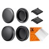 K&F Concept RF Mount Rear Lens Cap & Body Cap
