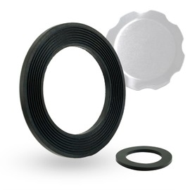 JMCHstore Gas Cap Gasket for Coleman BT200X CT200U 196CC Mini Bike; Gas Cap o-Ring Predator 212 224cc Engine, Honda GX160 GX200 GX390 Small Engine Gas Tank 37mm (Pack of 2)