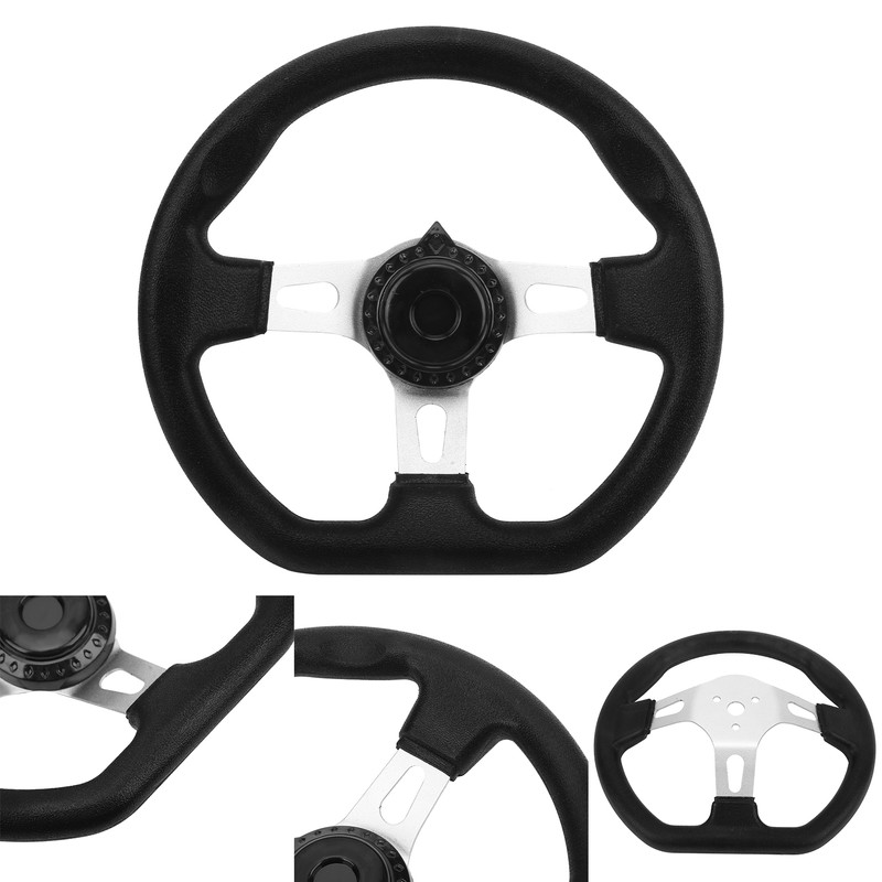 OffRoad Kart Steering Wheel 270mm 3 Spokes Modification Universal for
