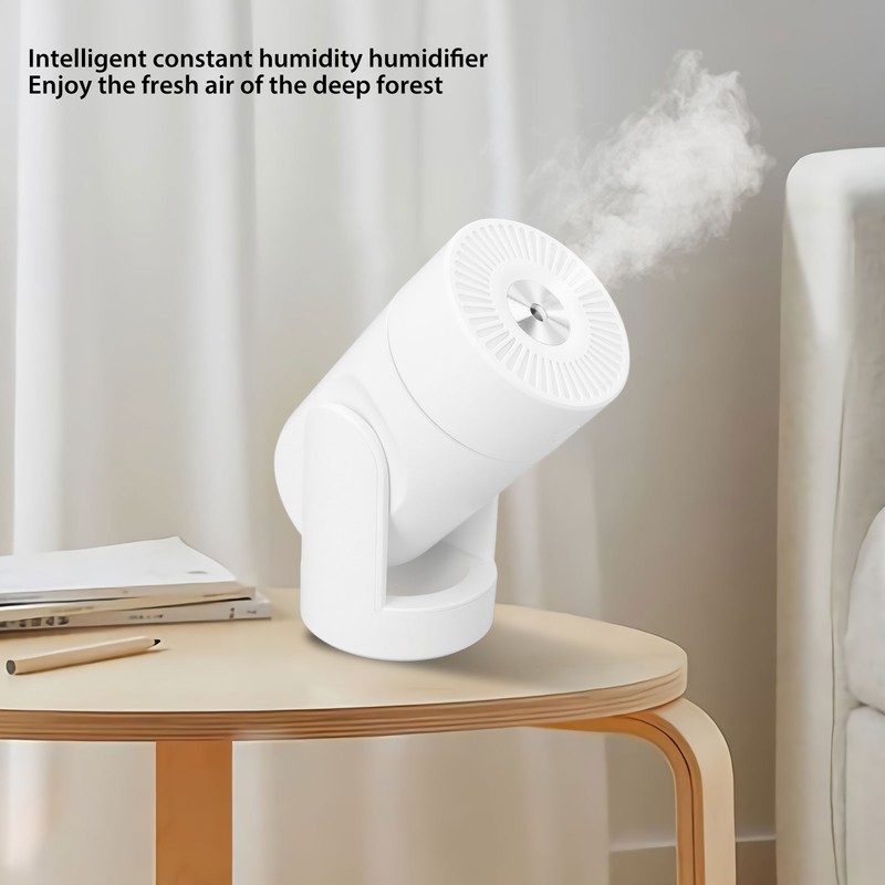 Portable Mini Humidifier Automatic Head Shaking Spray USB Cool Mist
