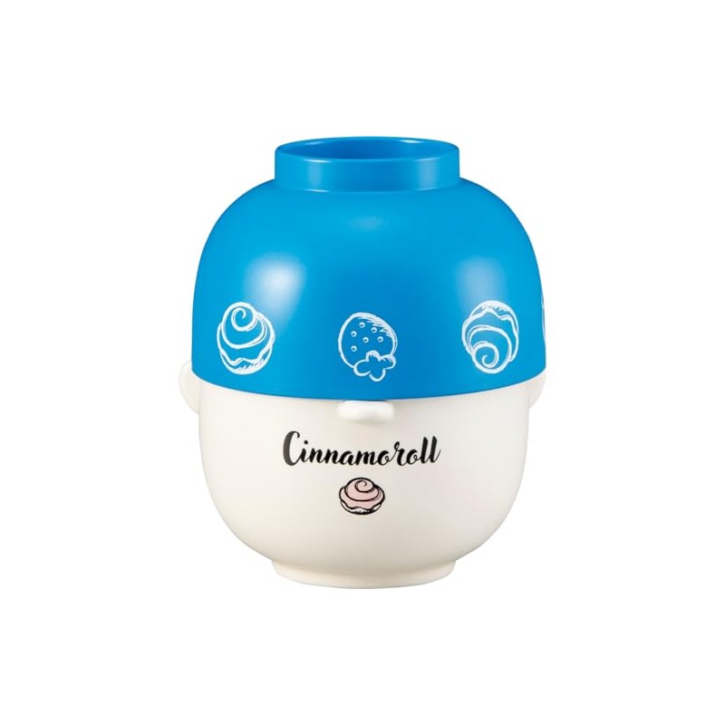 Sanrio SAN4642-2 Cinnamoroll Soup Bowl, Large Dinnerware Set, Approx. Diameter