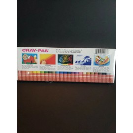 Sakura New Set of 25 Sakura Cray-Pas Colors Spectrum Japan XEP-25. Oil pastel crayons.