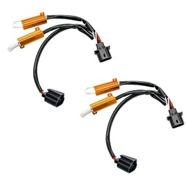 Generic H13 9008 Load Resistor Kit HID Relay Harness LED Error Free Decoder