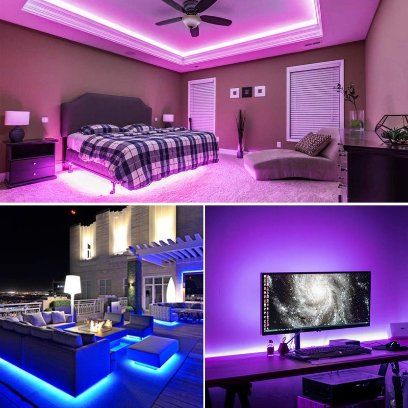 LED Strip Lights, LED Light Strip 13.1Ft/4M RGB SMD 5050