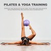 Fit Even Exercise Ball Purple, 9 Inch Soft PVC -