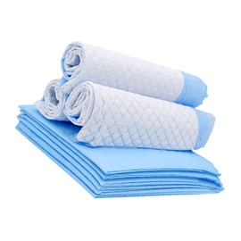 Balacoo 50Pcs Dog Thickened Urine pad Dog Pee Training mat Kitten Dog Pee Pads Ultra Absorbent Bed Pad Pads for Pet Puppy Pads Bulk Dog Cat Travel Tapered Perforated Film Disposable Liner