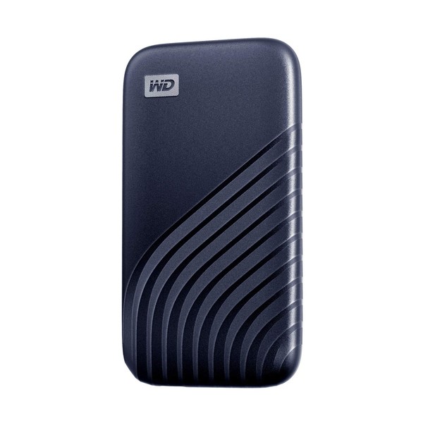Western Digital WD Portable SSD 2TB Blue USB 3.2 Gen2 Type-c My Passport SSD Max Read 1050 MB/s External