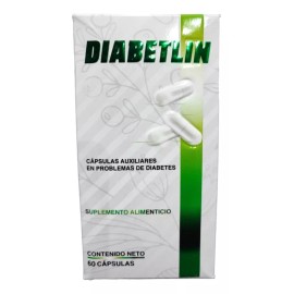 Naturalin Capsulas Diabetlin 60 Caps Naturalin 500 Mg C/u Sabor Sin Sabor