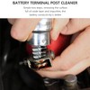 FAVOMOTO 2Pcs Useful Battery Terminal Cleaning Tools Car Battery Post