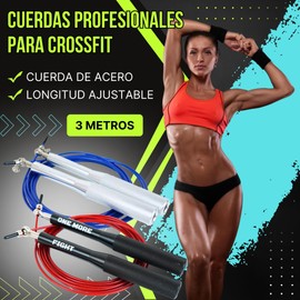 ZEDEGRAN: Professional Aluminum Crossfit Skipping Rope + Storage Bag, Suitable for All Levels, Adjustable Length, High Speed Jump Rope (Purple)