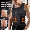 Sauna Vest Waist Trainer for Men - Mens Sauna Suit