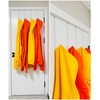 Mars-Rock Over The Door Metal Hooks with Plastic Coating 10"