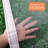 Transparent Rain Tarp Thickened PE Garden Plants Rain Shelter Cover