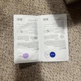 BRTC 4x BRTC Vitamin B5 Velvet Mask & Vitamin A Velvet Mask Duo (8 total) Sealed NEW