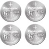 Panasonic 4-Pack Battery, Lithium Button Cell Cr3032- CR 3032