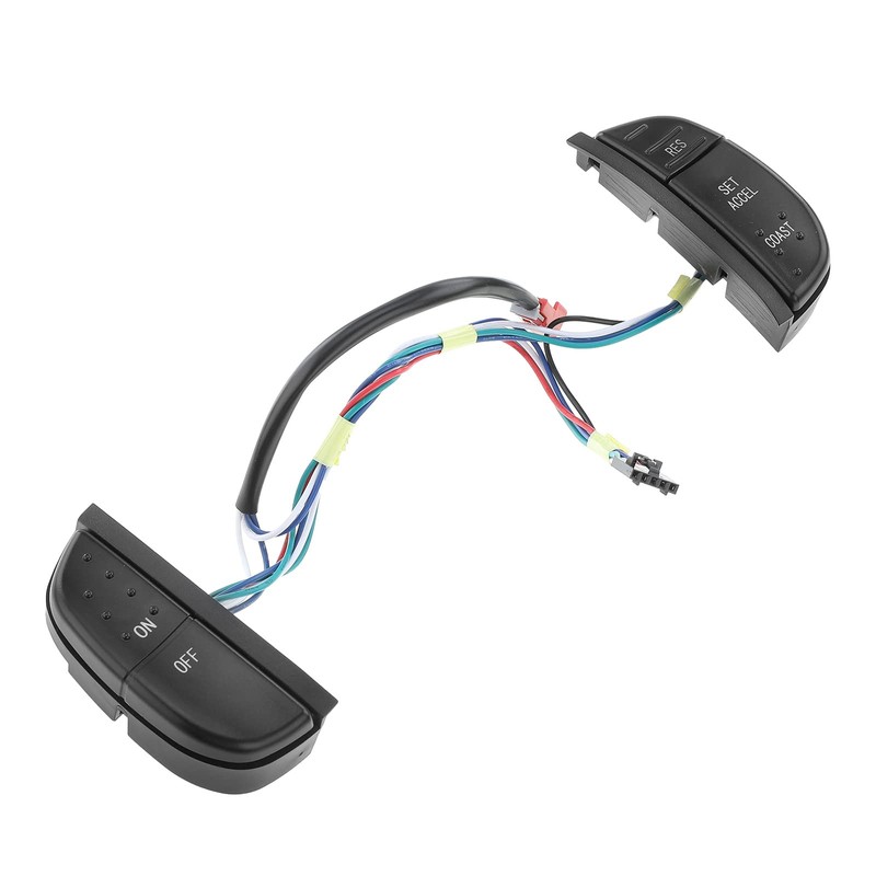 A-Premium Steering Wheel Mounted Cruise Control Switch, with Green Backlight,