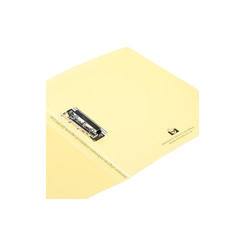 etranger di costarica A4 File Z Lever Transparency , yelow