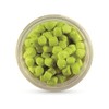 Berkley PowerBait Chroma-Glow Crappie Nibbles, Glow White, Fishing Dough Bait,