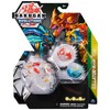 Bakugan Evolutions Starter Pack 3-Pack, Collectible Action Figures, Ages 6