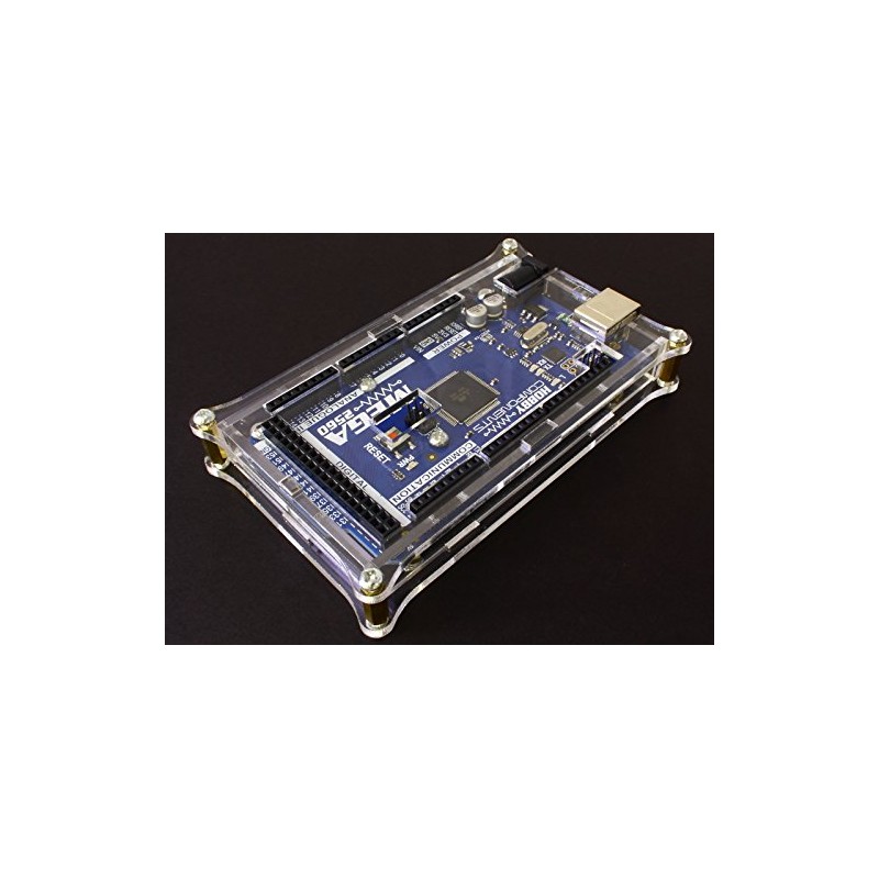 Low profile Perspex Case For Arduino Mega