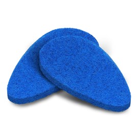 Qaestfy Pack of 2 Scrubber Pad Refill Compatible with QAE008 Shower Bathtub Tub and Tile Scrubber Cleaning Brush with Long Handle Model QAE009