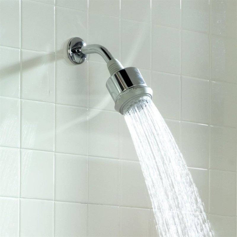 Michear Curved Forward Overhead Shower Stainless Steel Universal Extra Hose