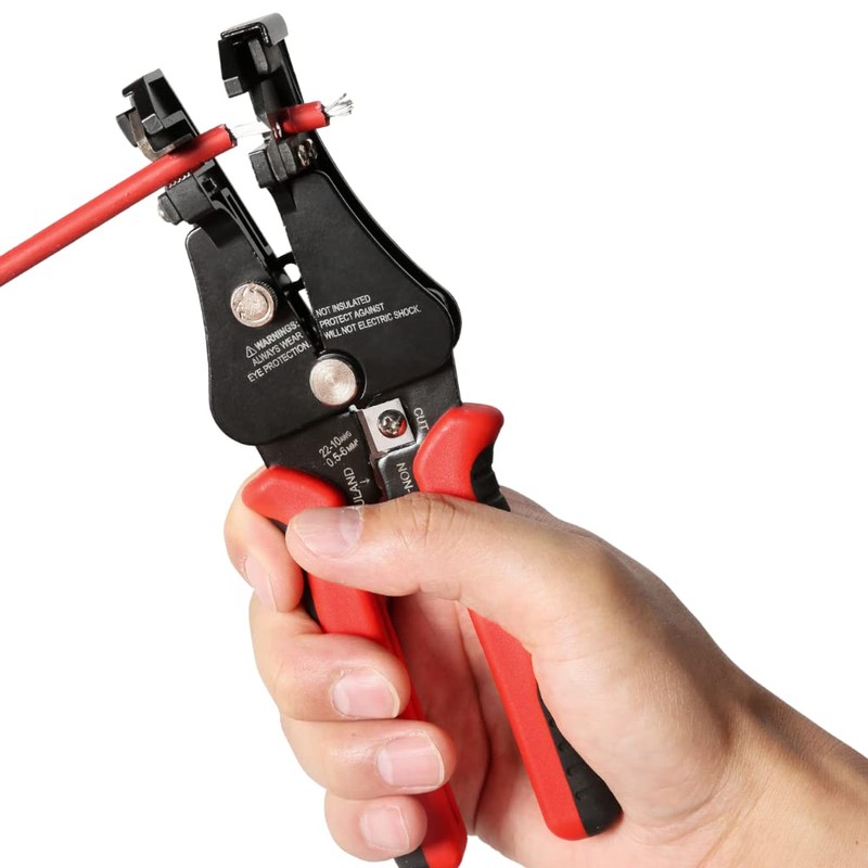 DEWIN Wire Stripper, Multifunctional Photovoltaic Solar Wire Stripper Crimping Pliers