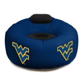 NORTHWEST West Virginia Mountaineers Large Inflatable Chair with Air Pump Included