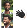 QWORK® 4 Pcs Big and Small Holes Hair Sponge Brush