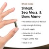 New Leaf Products Shilajit, Sea Moss & Lions Mane Capsules