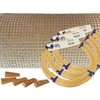 Pressed Cane Webbing Kit 1/2" Fine Open Mesh with splines,