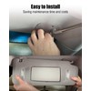 Driver Side Sun Visor with LED Light Fit for GMC