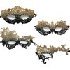 TFTSR Masquerade Masks for Women Couples,Men Mardi Gras Mask,Girls Black