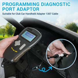 CartClan Club Car Handheld Adapter 1307 4 Pin Molex Cable for Curtis Speed Code Programmer 1311/1313， Replace OEM# 102251501