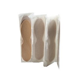 Perfect Stix Wooden Craft Stick/Plain Taster Ice Cream Paddle Spoon, Paper Wrapped, 3" Length (Pack of 100)