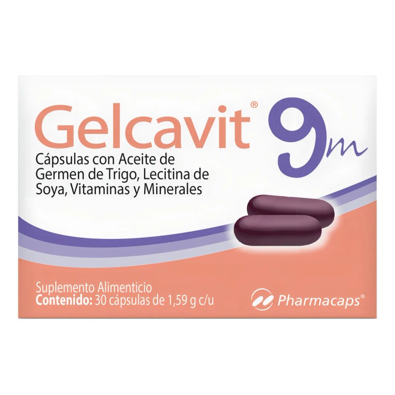 Suplemento en cápsula Gelcaps Vitaminas de Lecitina de Soya x