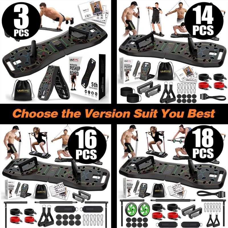 LALAHIGH Emurdyon Portable Home Gym System: Full-Body Training, Improved Flexibility,