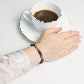 Genuine Gemstone Bracelet with Round 6 mm Beads – Various Lengths – Healing Stone Protective Stone Bracelet Lucky Charm Talisman Gift, Gemstone, Gemstone