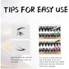 DIY Lash Extension Kit，200pcs Lash Clusters Individual Lashes Eyelash Extension