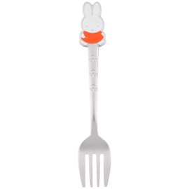 Dick Bruna "Miffy" Miffy Stainless Steel Fork Children's Flatware Cutlery Orange 086991